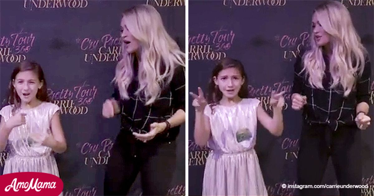 Carrie Underwood Performs a Capella Version of 'The Champion' as 8Year