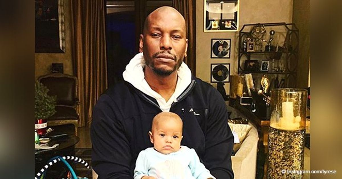Tyrese shares photos of his baby daughter who is the spitting image of
