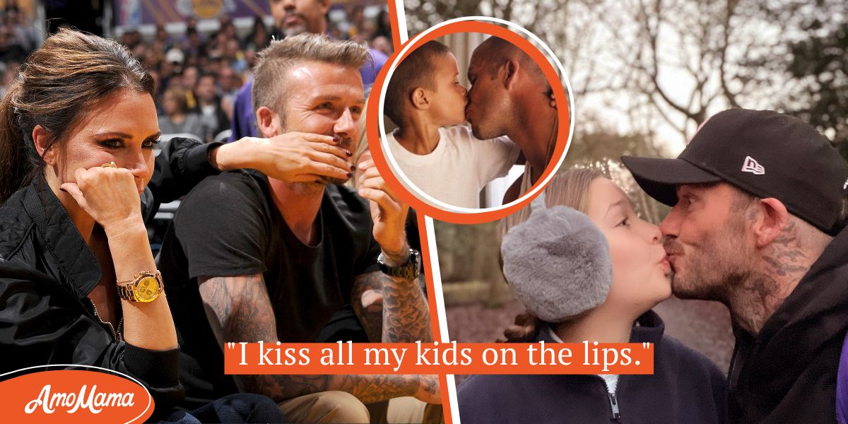 You Are Very Sick!': David Beckham Slammed for Kissing Harper on Lips — He & Wife Victoria Are 'Affectionate' Parents
