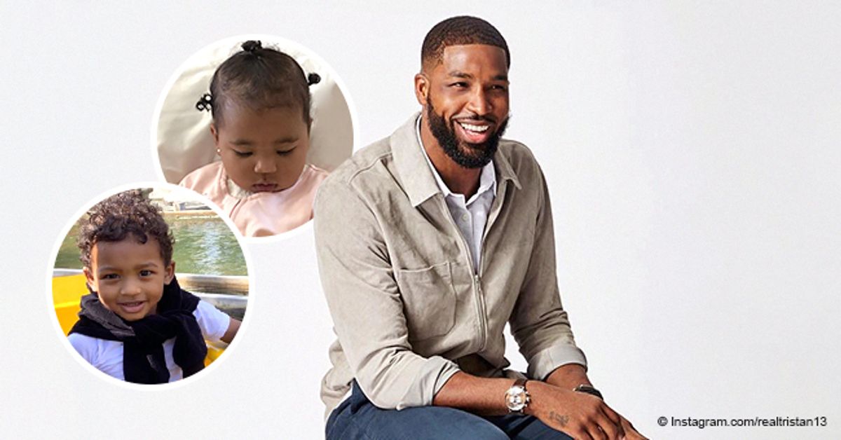 Tristan Thompson Slammed for Sharing Photos of Son Prince & Daughter True