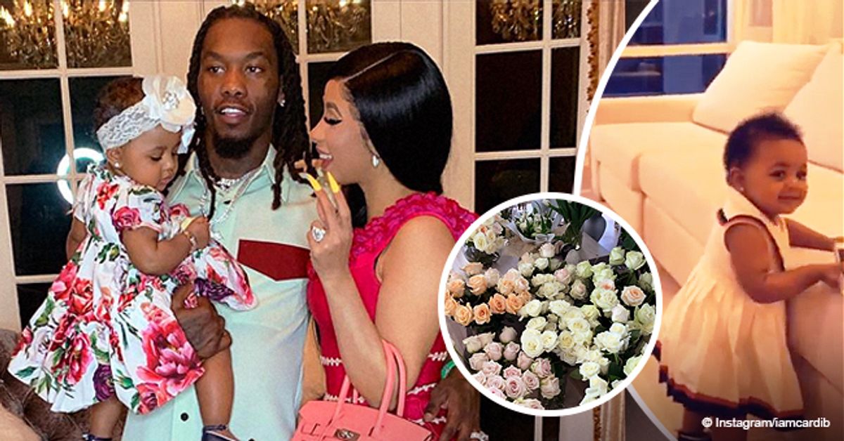 Offset Teams Up With Daughter Kulture To Surprise Cardi B On Her First 