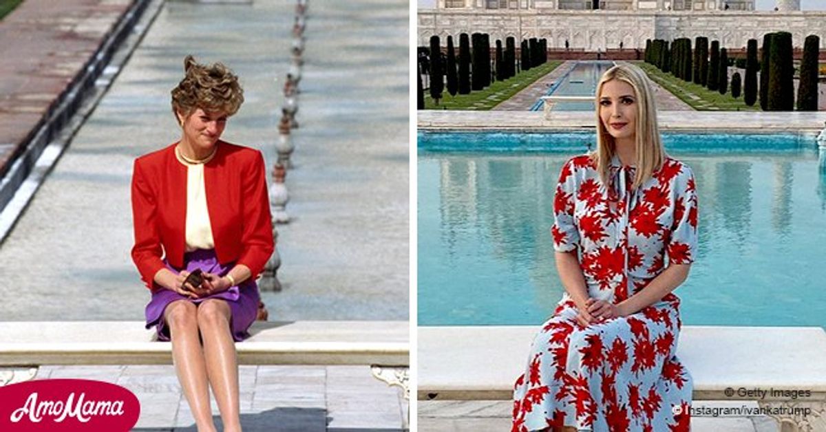 Ivanka Trump Allegedly Recreates Princess Diana's Famous Taj Mahal