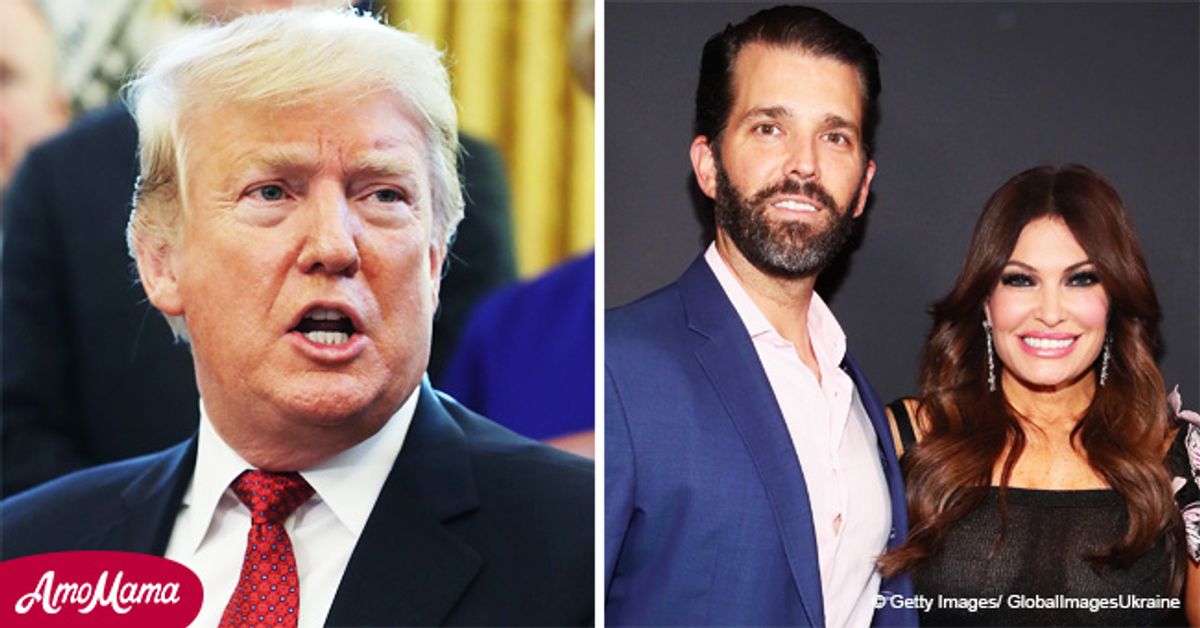 Donald Trump Dropped A Joke About Don Jr.'s New Girlfriend's Ex-husband 