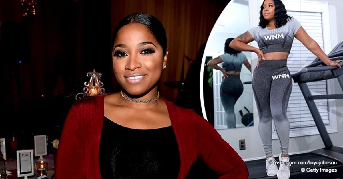Toya Wright Makes Hearts Swell Flaunting Her Killer Curves in a Tight