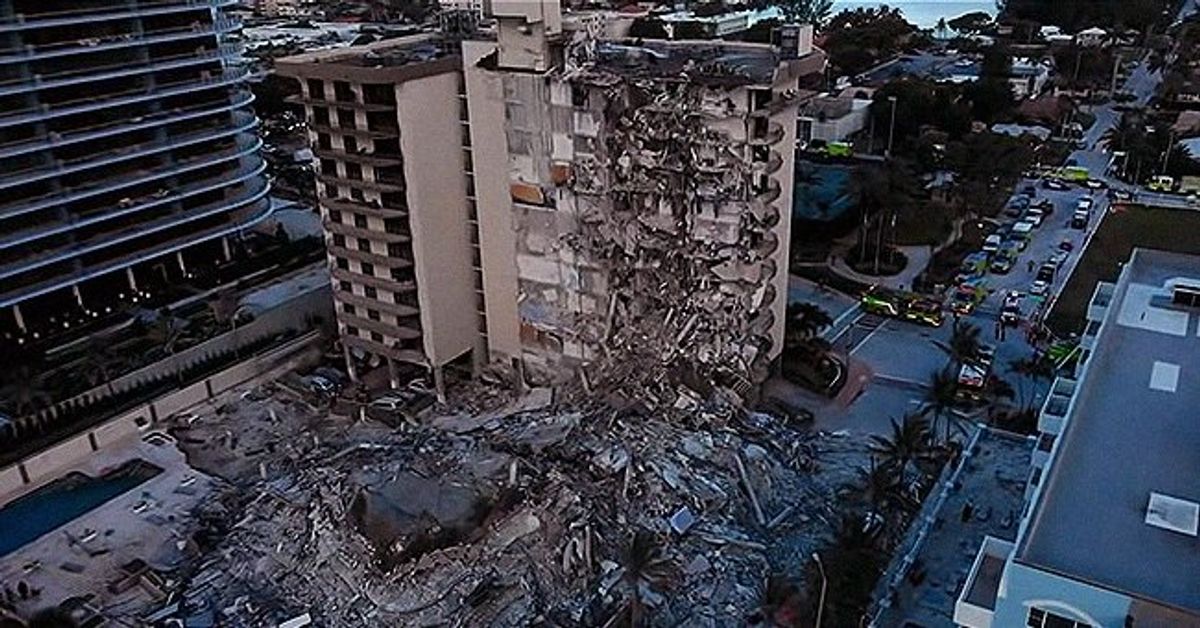 Man Admits He Has 'No Hope' after Miami Condo Collapse Where His Mom