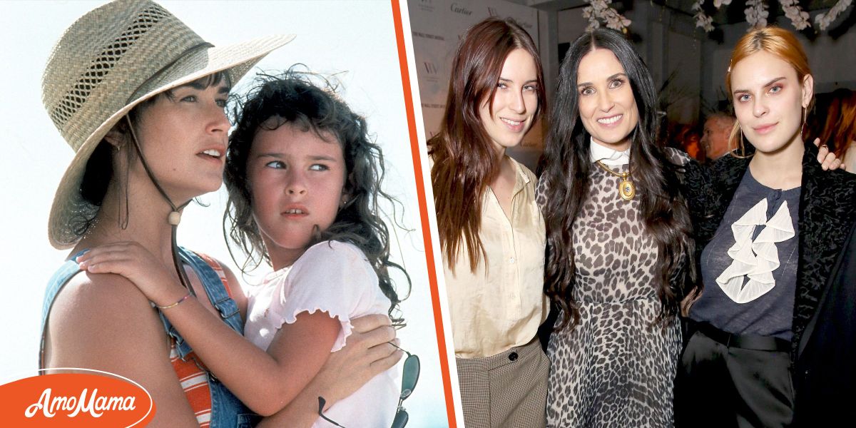 Demi Moore Interrupted Her Glittering Career to Raise Her 3 Daughters ...