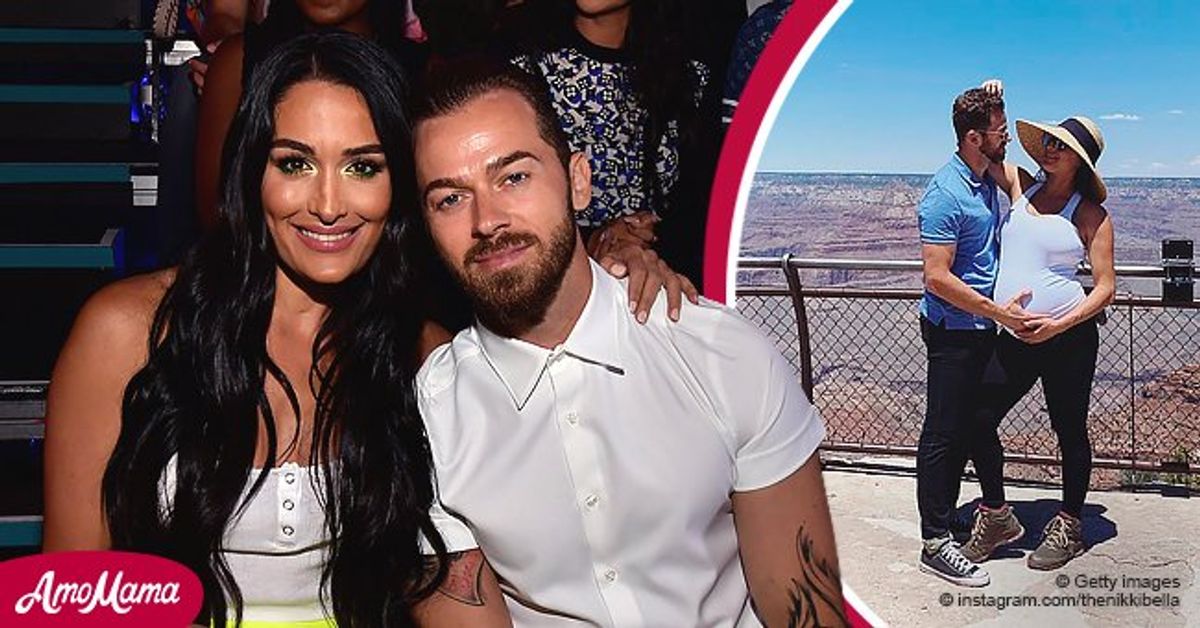 Pregnant Nikki Bella Calls Fiancé Artem Chigvintsev Light of Her Life(02)