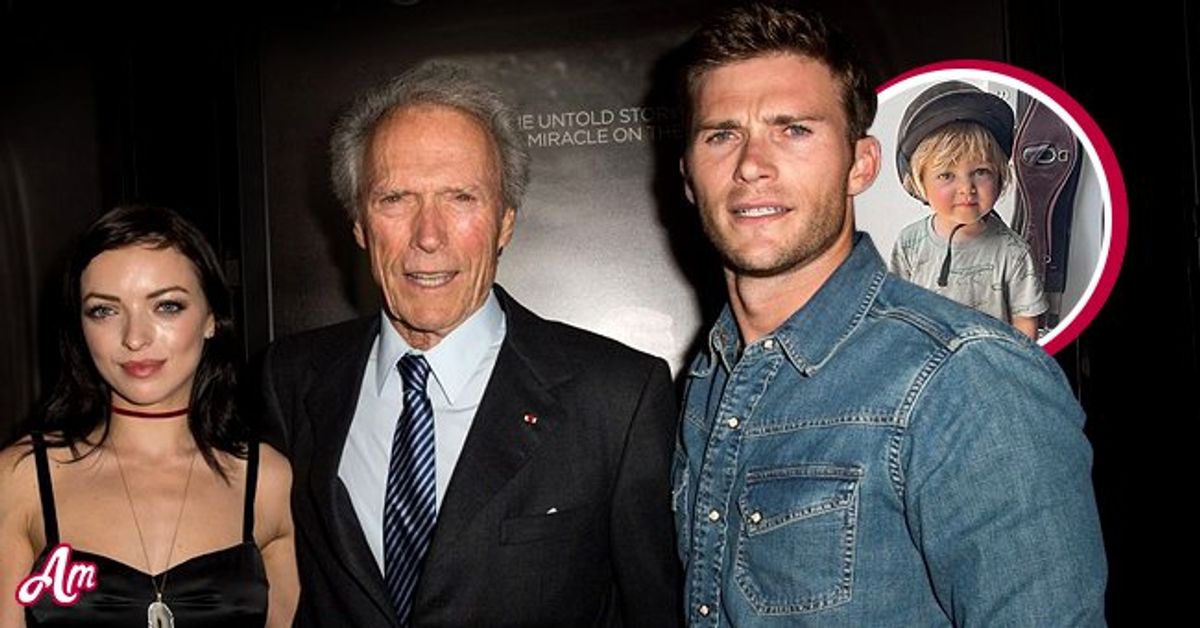 Clint Eastwood’s Grandson Titan, 2, Is Grandpa’s Twin As He Follows His 