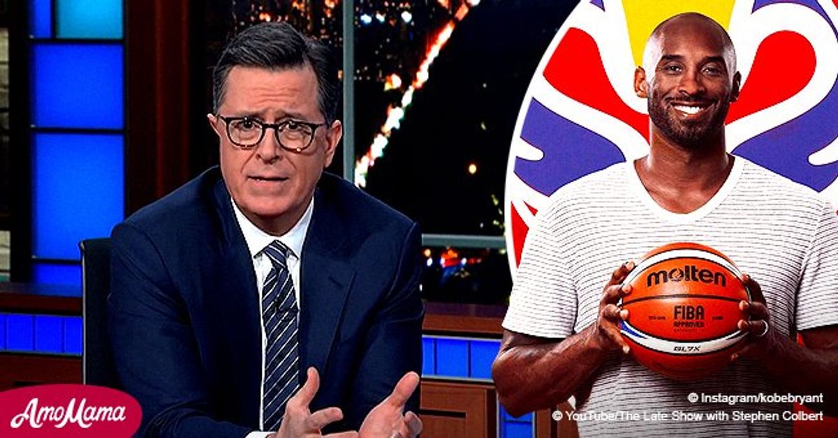 Stephen Colbert Talks about Connection He Feels to Kobe Bryant's Family