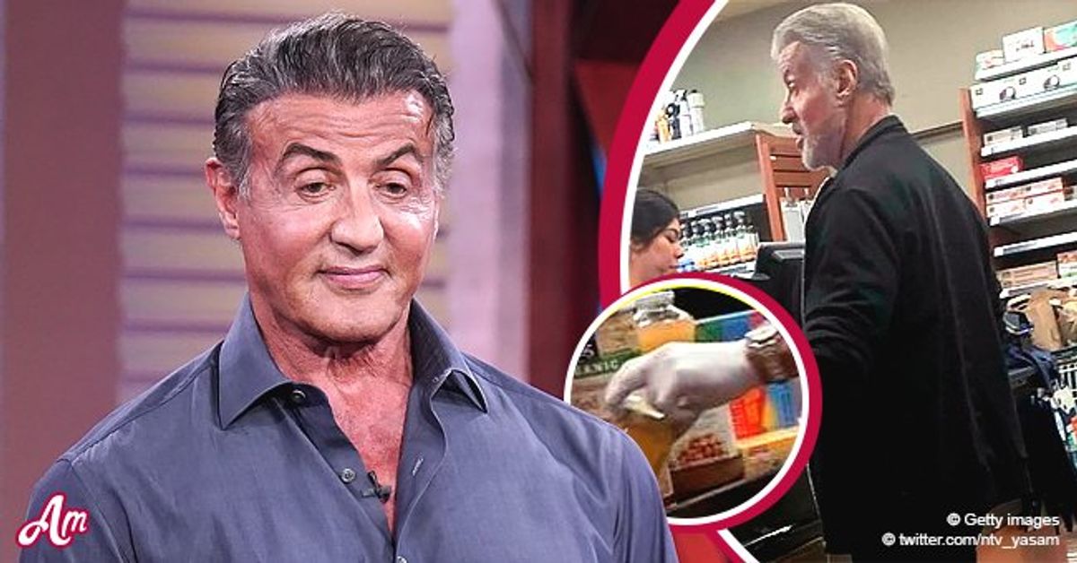 Sylvester Stallone of 'Rocky' Fame Spotted Wearing Latex Gloves While ...