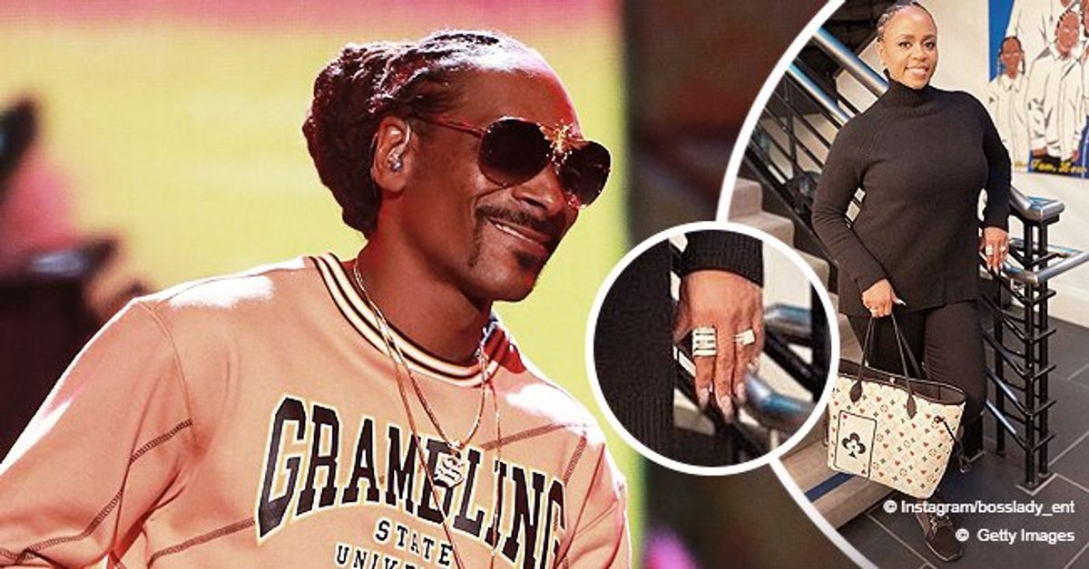 Snoop Dogg's Wife Shante Broadus Shows off Her Diamond Rings and Chic ...