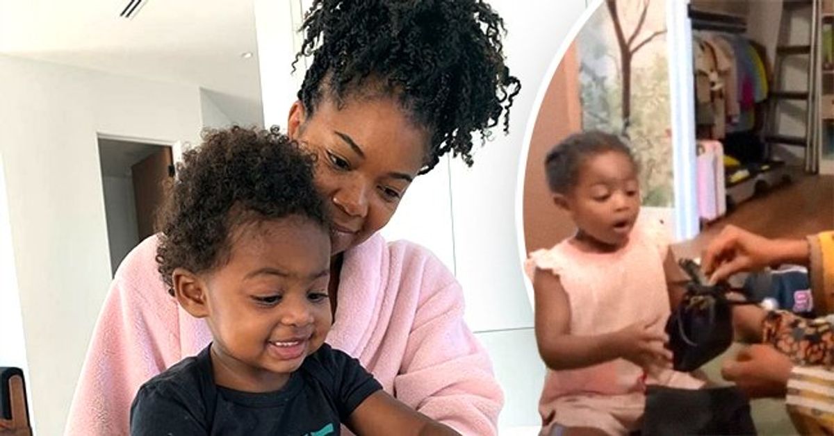 Watch Gabrielle Union's Daughter Kaavia Model Her 3,790 Valentino