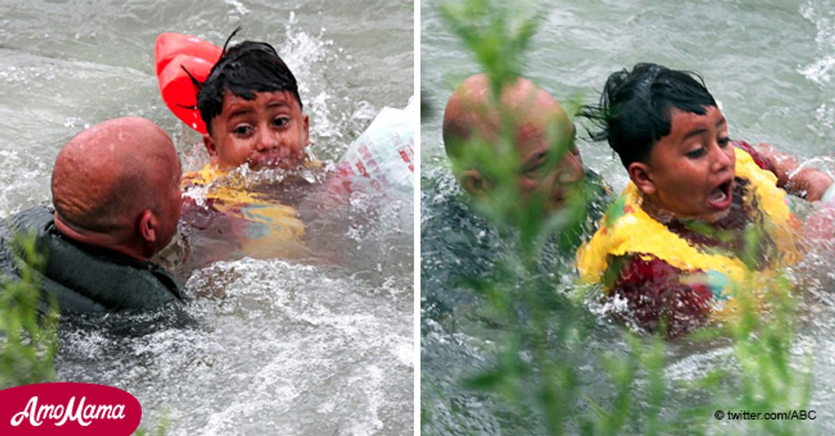 Border Patrol Agent Jumps into River to Rescue a Migrant Boy Drowning ...