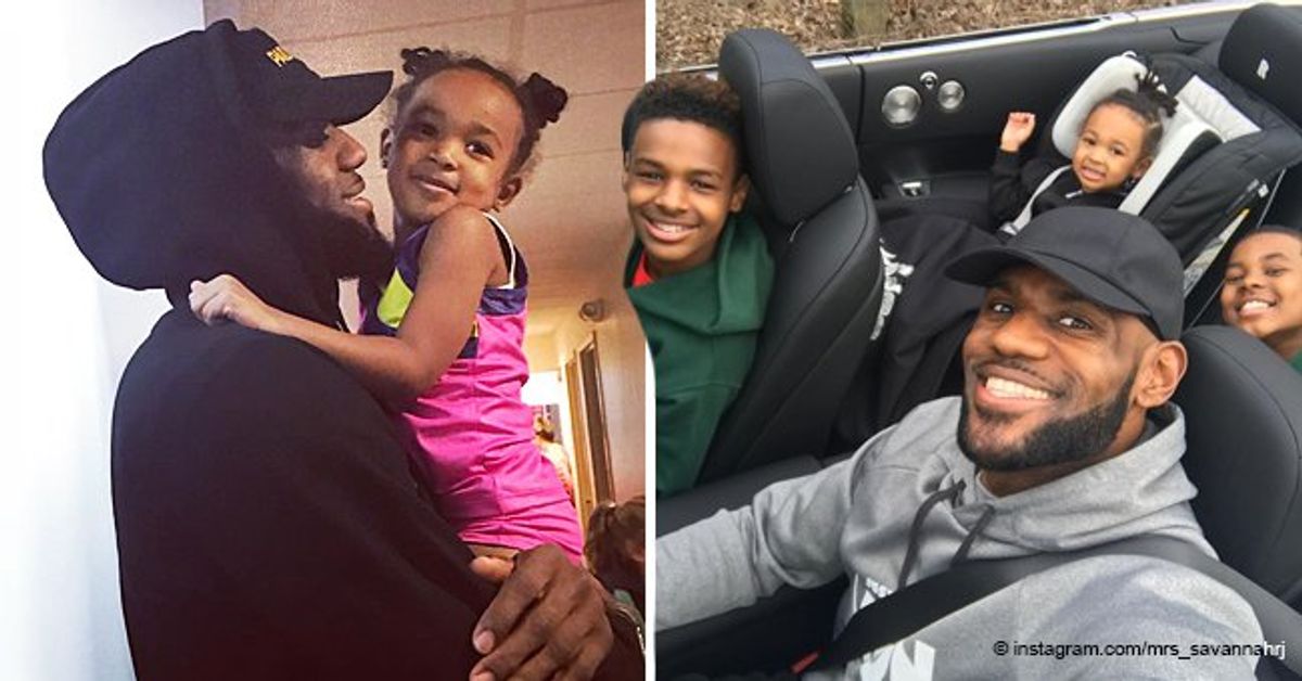 NBA Legend LeBron James Has 2 Look-Alike Sons and a Beautiful Daughter ...