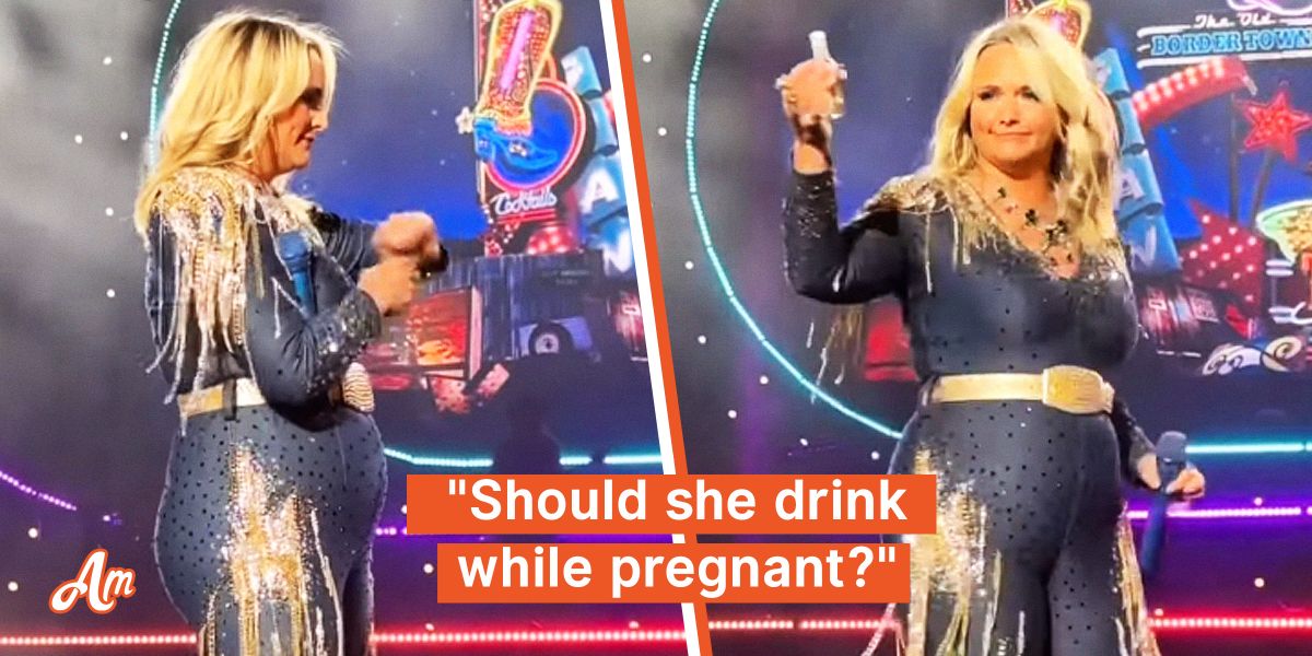 Miranda Lambert Blasted For Drinking On Stage As She Looks ‘pregnant 7213