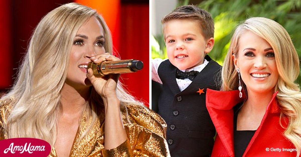 Carrie Underwood Got Very Emotional While Recording a Song with 5Year