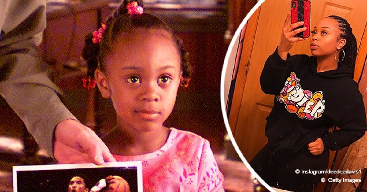 Dee Dee Davis of 'Bernie Mac Show' Strikes Pose in a Black Outfit (Photo)