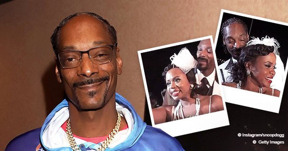 Snoop Dogg Dances With Wife Shante In White Dress & Matching Fascinator ...