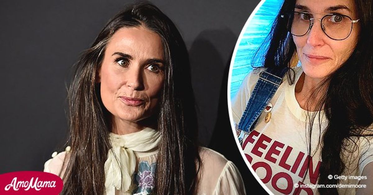 Demi Moore, 57, Looks Ageless as She Poses in Chic Eyeglasses and a ...