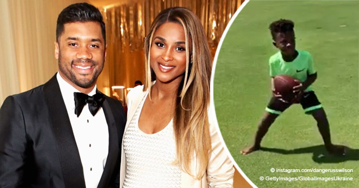 Russell Wilson, Ciara's Husband, Posts Video of Stepson Future Playing ...