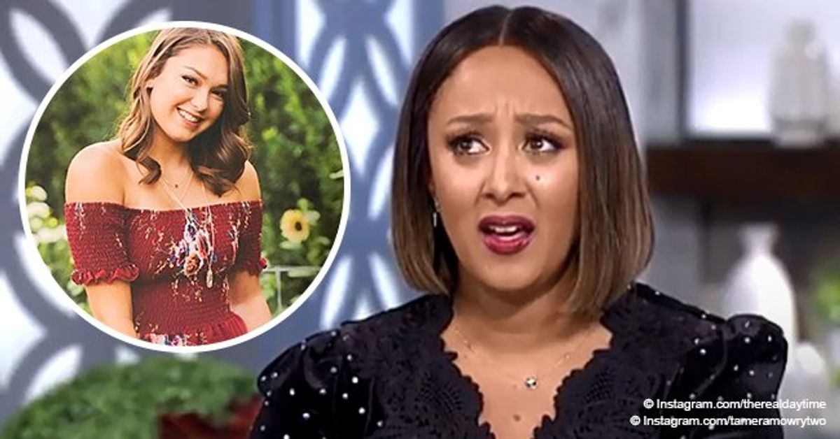 Tamera Mowry cries as she reveals daily anxiety concerning mass