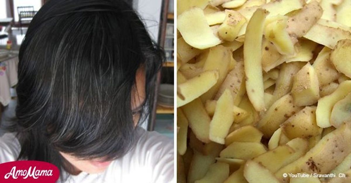 Here's how you can turn gray hair back to its natural color with potato