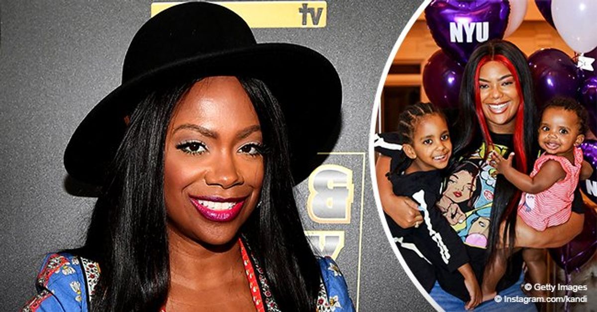 See This Adorable Picture of Kandi Burruss' Three Kids as They Send