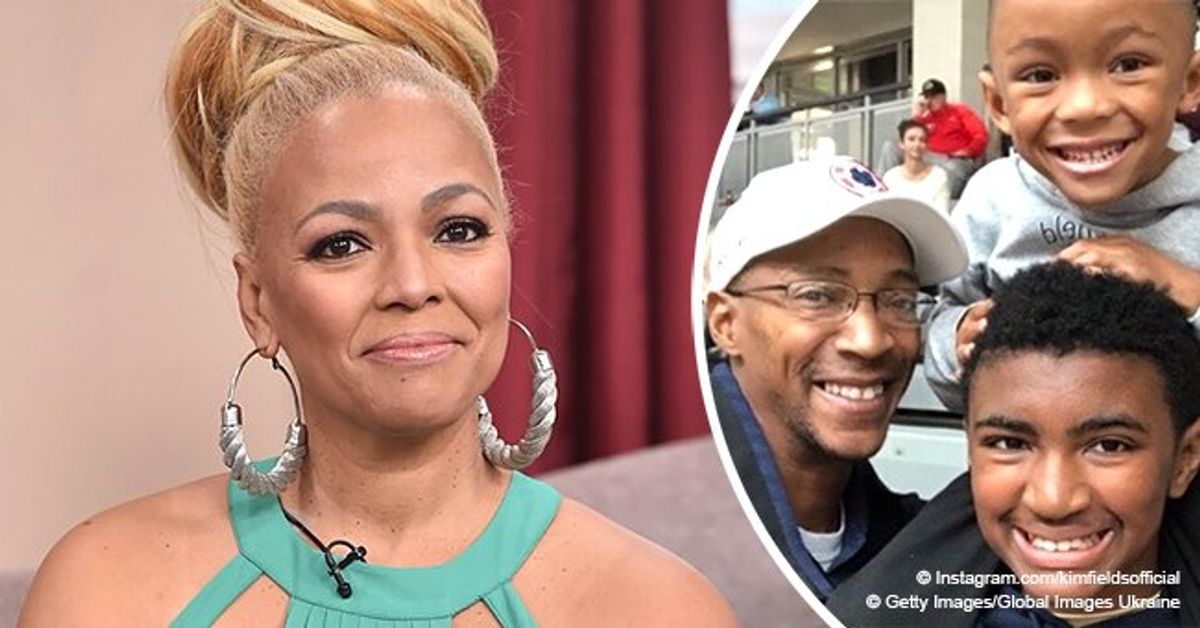 Kim Fields steals hearts with photo of her 2 sons & husband, showing ...