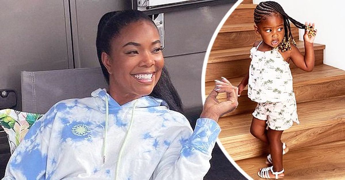 Gabrielle Union's Daughter Praised for Showing Her Braids with Gold ...