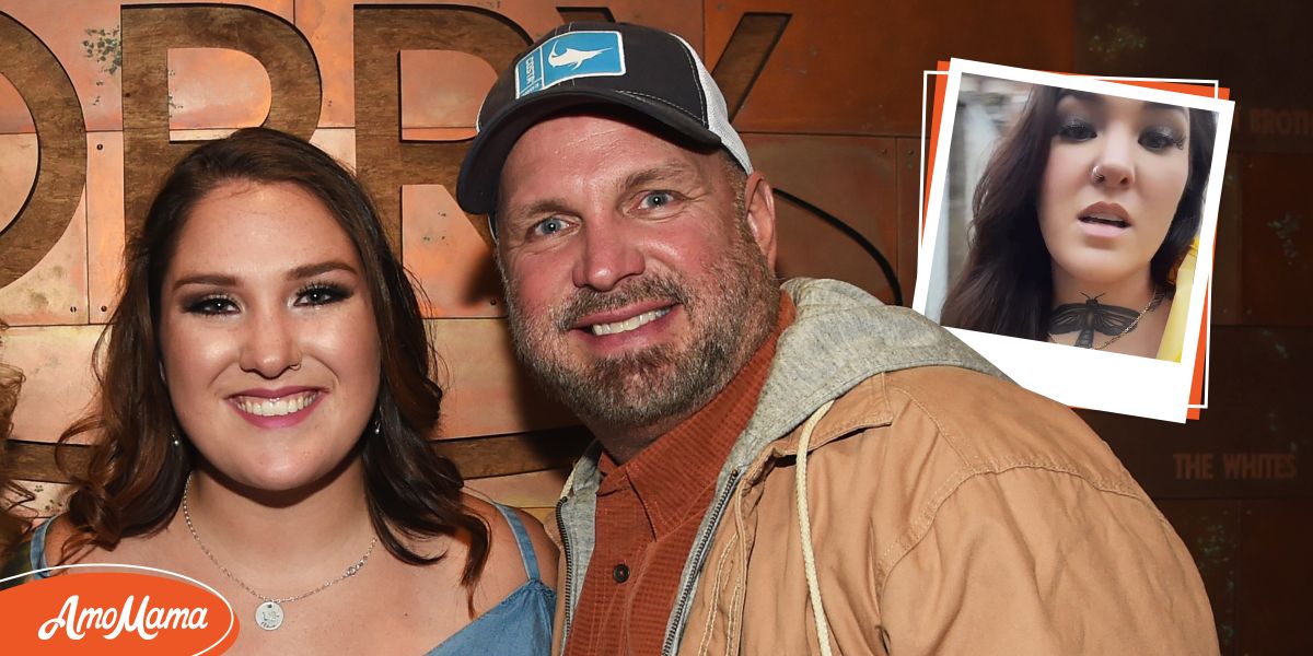 Garth Brooks' Daughter Allie Colleen Flaunts Neck Tattoo & Nose Ring in ...