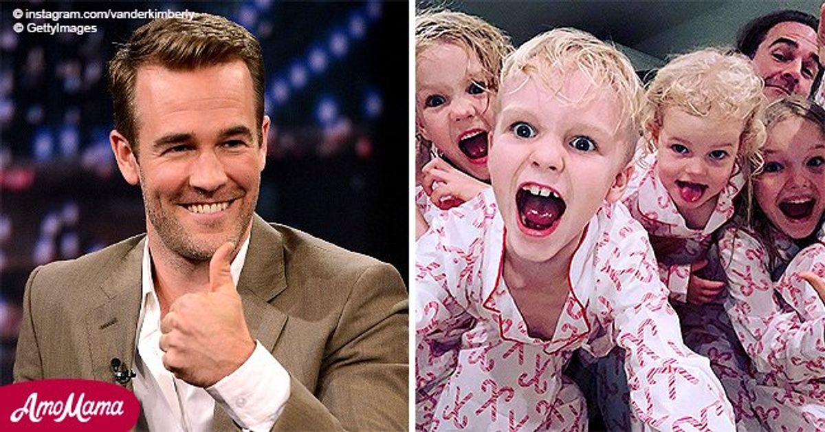 James Van Der Beek, His Wife & Their 5 Kids Glow with Joy in Matching