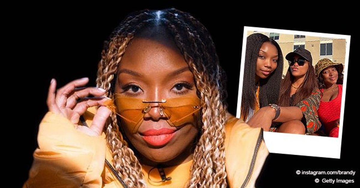 Brandy Posts a Surprise Photo With Eve and Naturi Naughton — Fans Gush