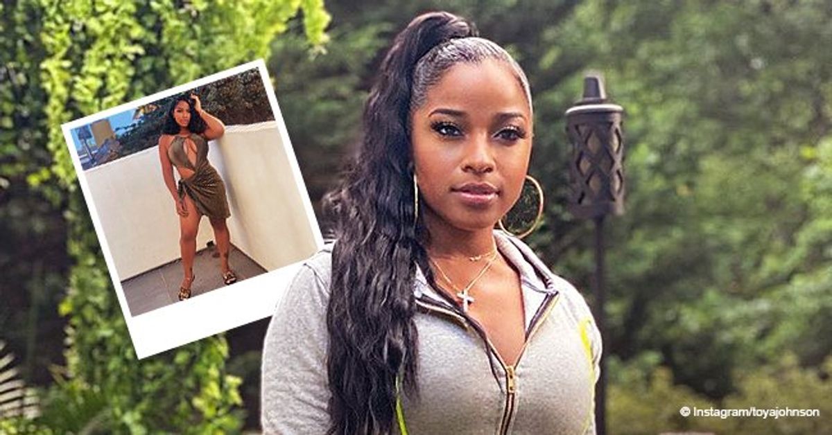 Toya Johnson Stuns as She Flaunts Her Curves and Gorgeous Hair in a