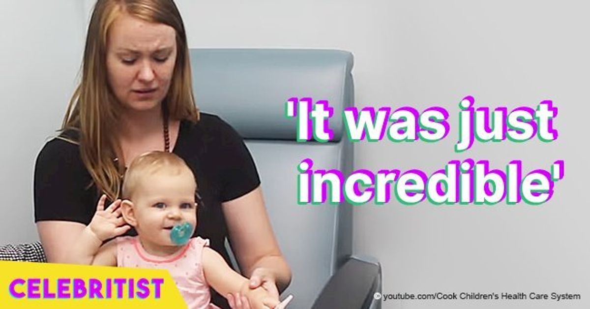 Video of Texas mom's reaction when her baby hears a sound for the first ...
