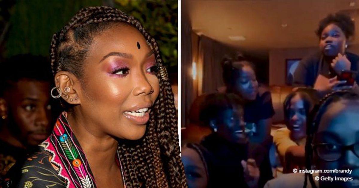Brandy's Daughter Sy'rai & Erica Campbell's Kids Sing Together in New