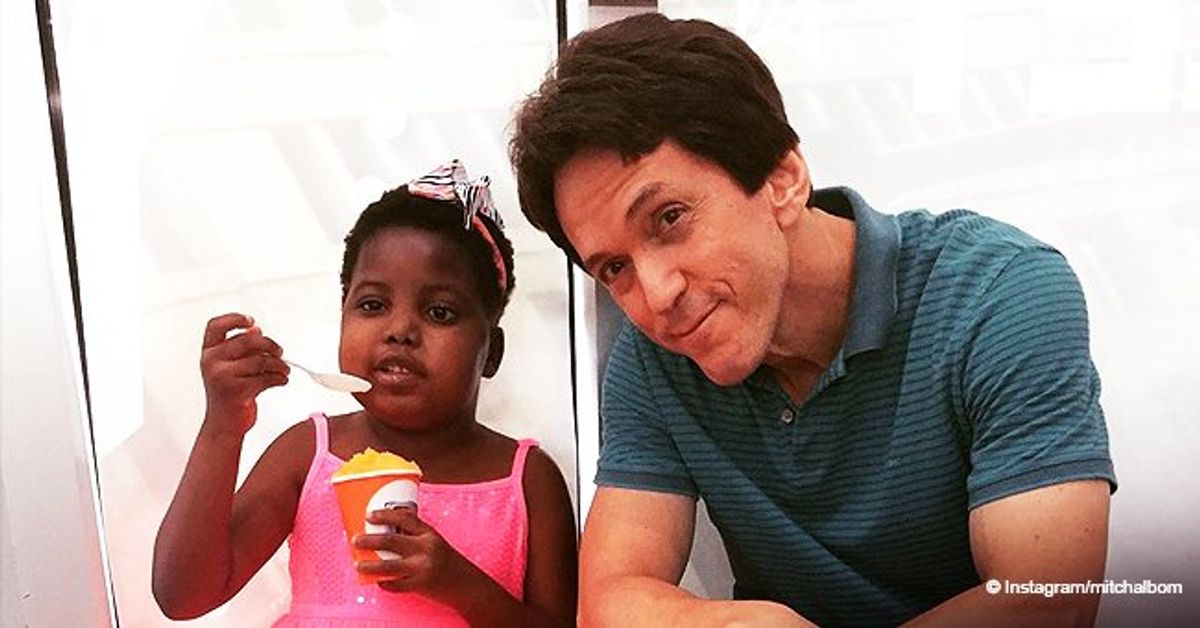 Author Mitch Albom Talks Lessons His Adopted Daughter Taught Him Before(02)