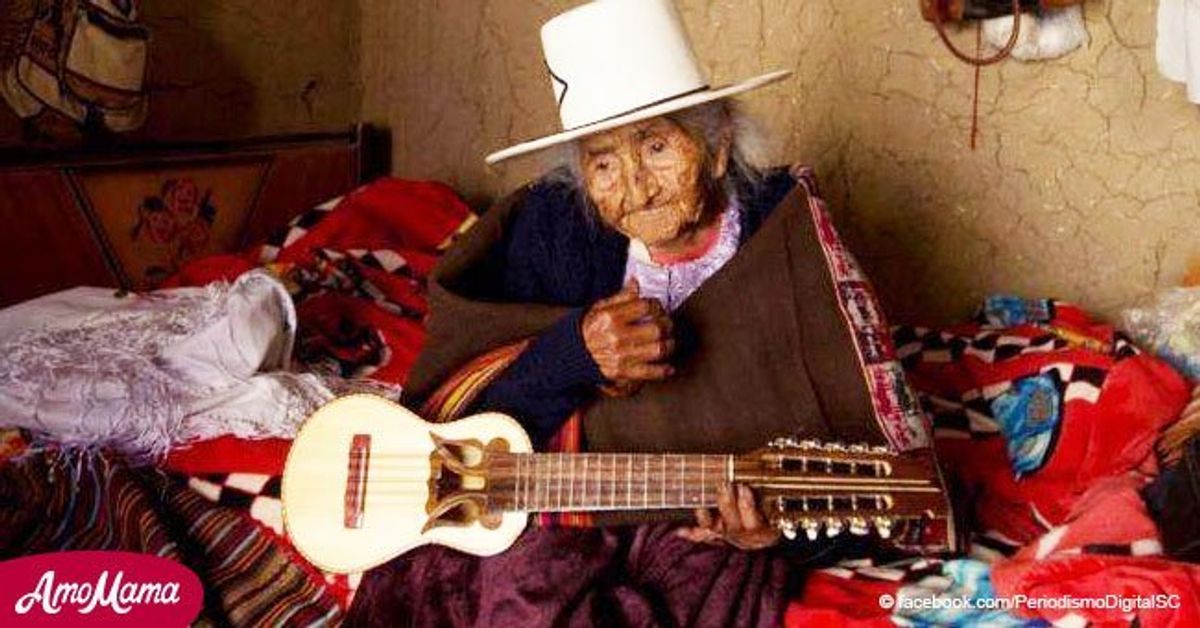 118-year-old captivates the public by sweetly singing and playing ...