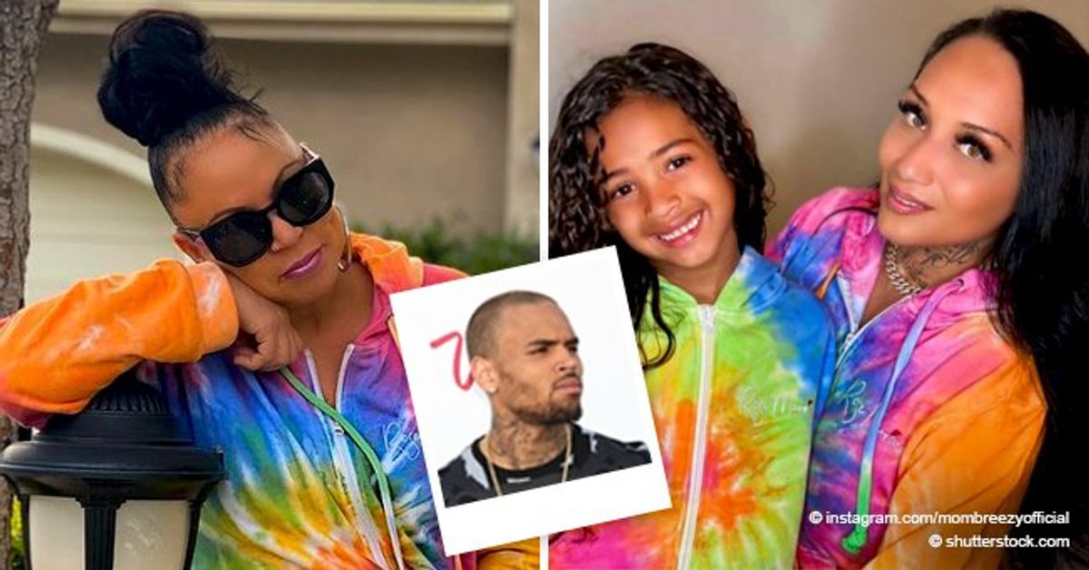 Royalty Brown And Her Mom Nia Guzman Look Cool Posing Together In Colorful Twinning Onesies