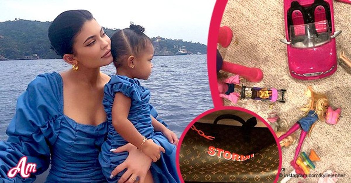 Kylie Jenner Shows Off Stormi's Playroom & Louis Vuitton Bag!