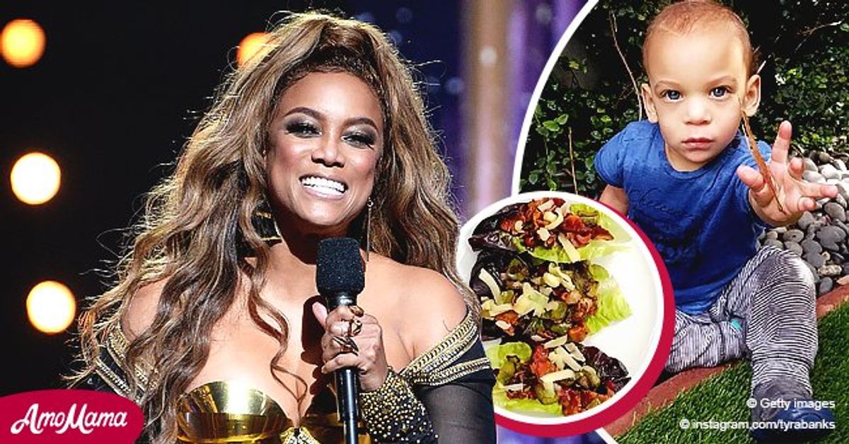 DWTS Host Tyra Banks Posts Rare Video of Her 4YearOld Son York