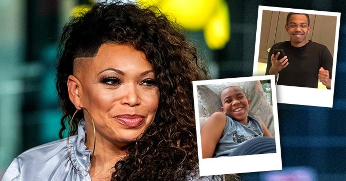 Tisha Campbell Melts Fans' Hearts with Sweet Photos of Her Sons Ezekiel ...