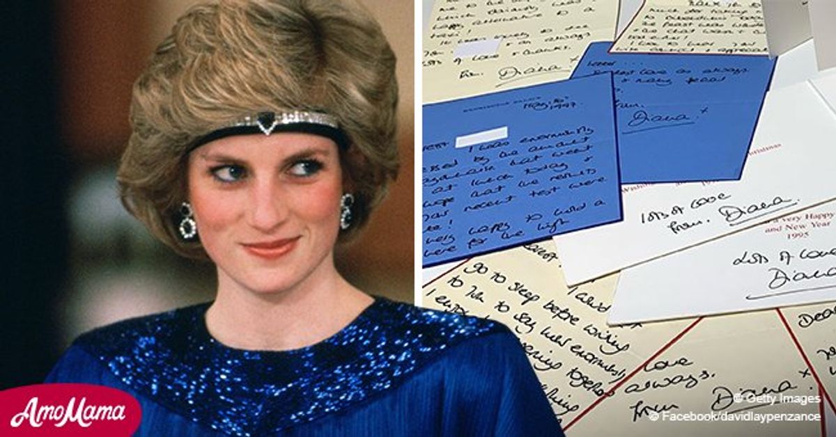 Princess Diana's Unique Letter Collection From 1990-1997 Sold At ...