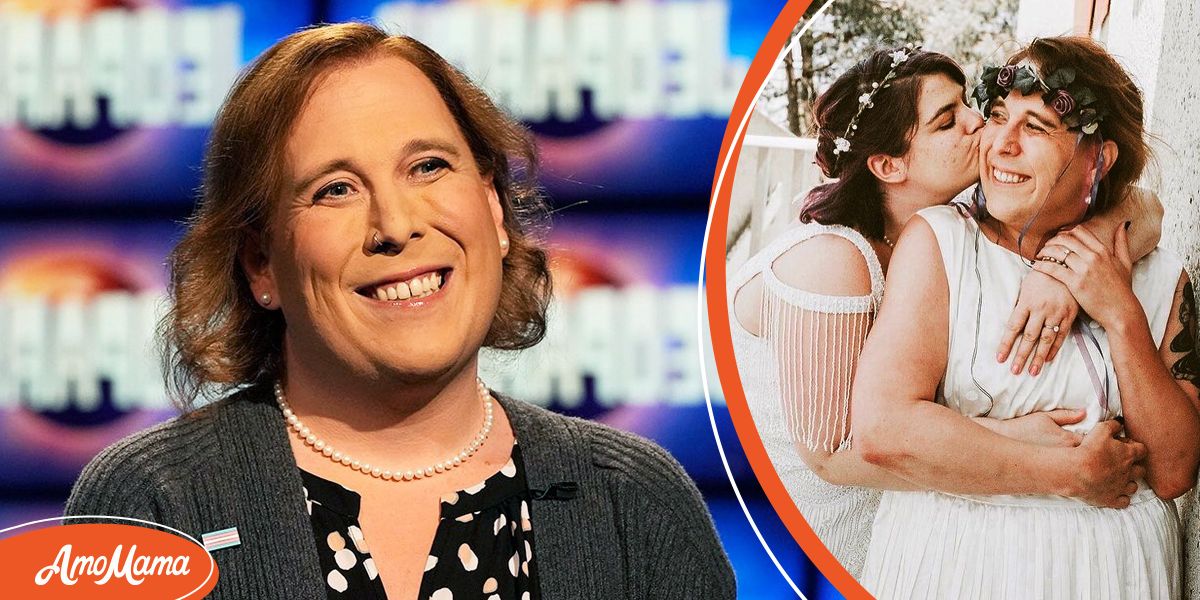 'Jeopardy!'s Amy Schneider Weds Fiancée Just 1 Year after Meeting Her — Inside Their 'Private