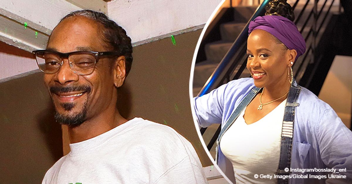 Snoop Dogg's Wife Is a Gorgeous 'Nigerian Girl' in Purple Head Wrap & Hoops