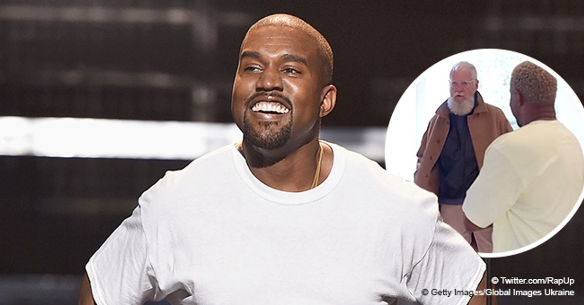 Kanye West Dresses David Letterman in HeadToToe Yeezy and He Likes It