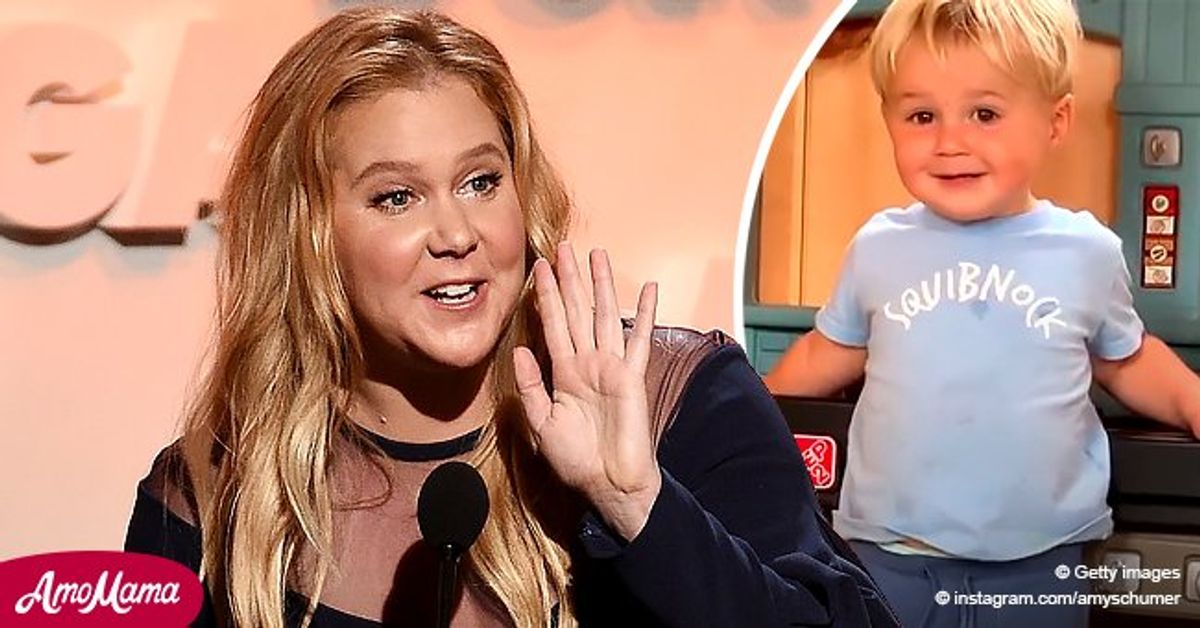 Amy Schumer Proudly Shares the Moment Her 16MonthOld Son Gene Says(00)