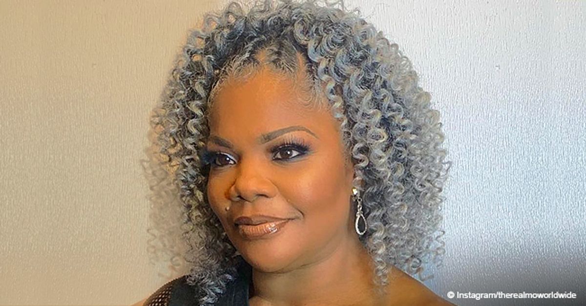 Mo'Nique Flaunts New Silver Hairdo after Weight Loss