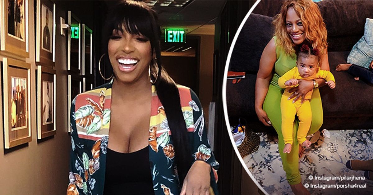 Porsha Williams' Baby PJ Goes Twinning with Grandma in Bright Outfits ...