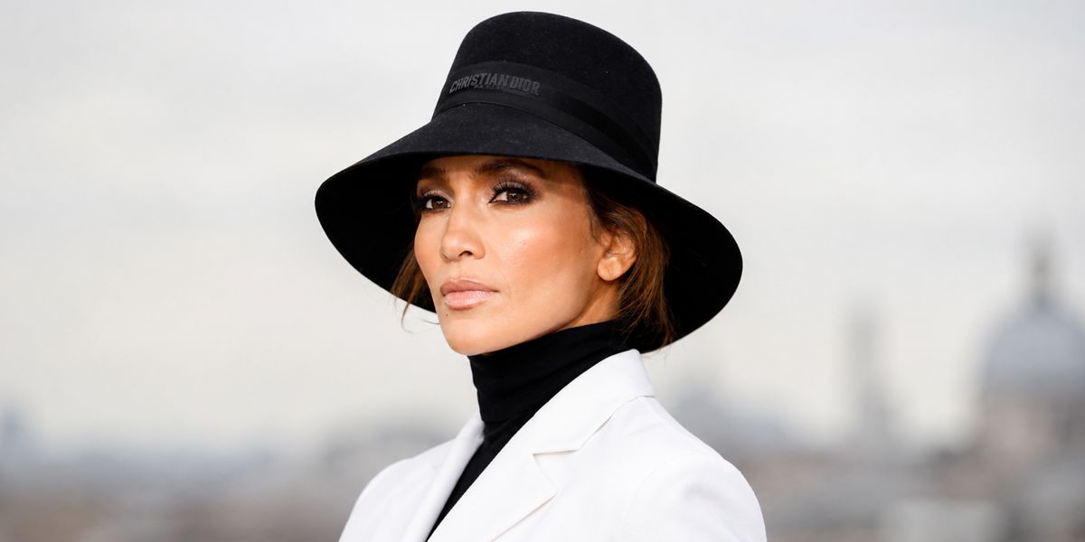Jennifer Lopez Turns Heads in Bold Versace Gown at 'Office Romance' Premiere — Photos