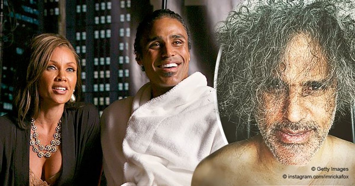 Rick Fox Challenges His Daughter With Vanessa Williams In Photo Showing Off His Long Gray Hair 7527